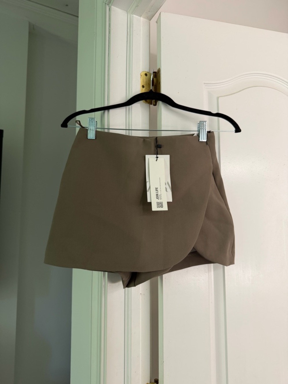 Zara Beige mini Skort